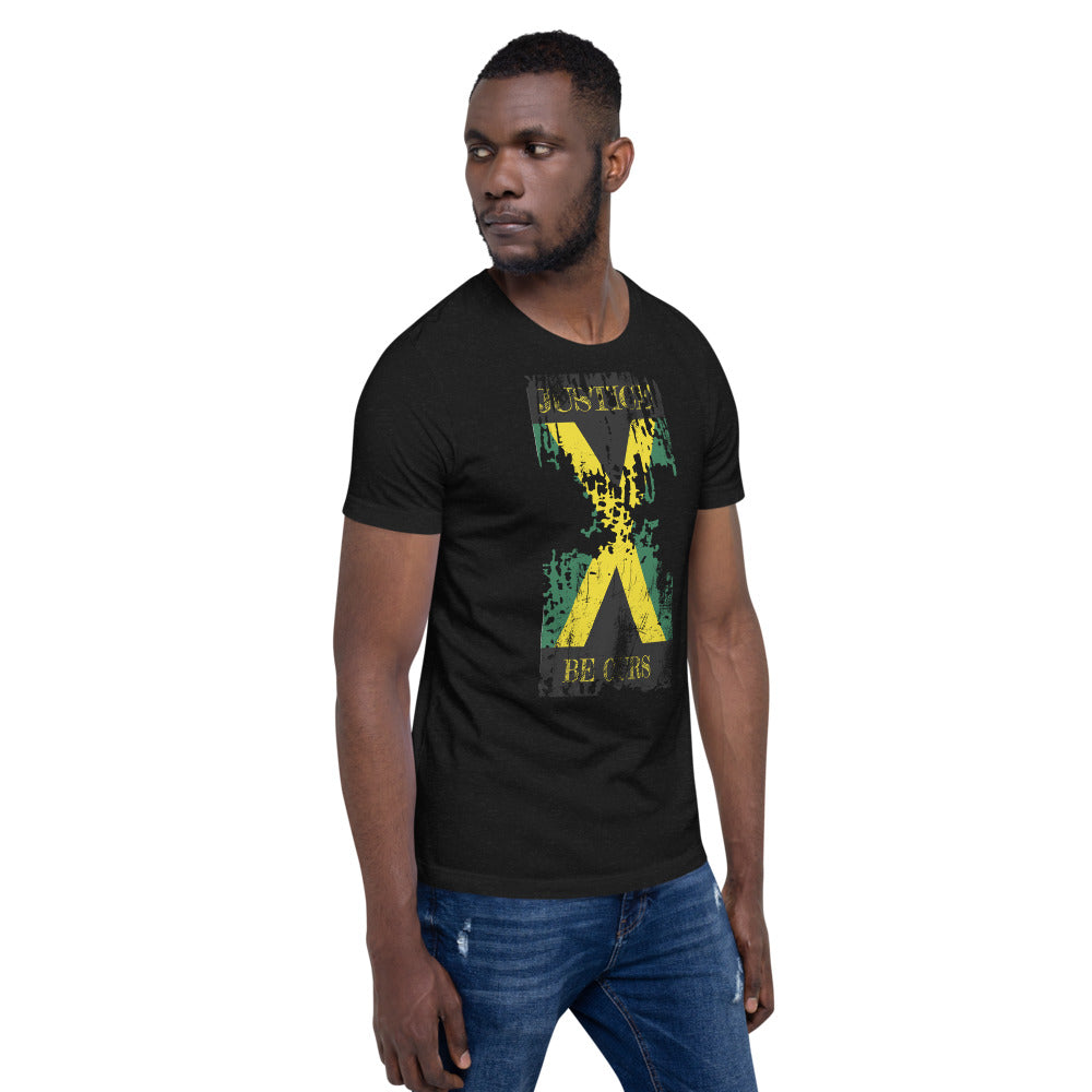 Jamaican Grunge Short-Sleeve Unisex T-Shirt