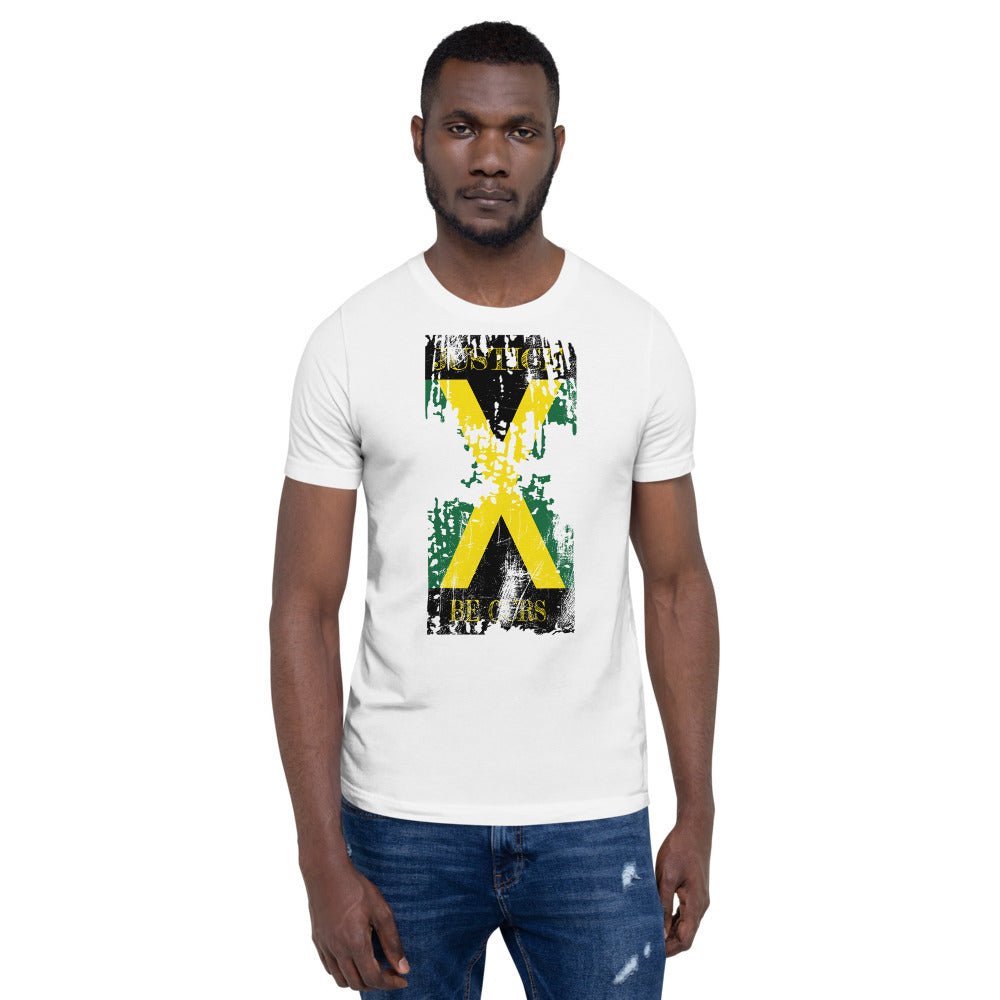 Jamaican Grunge Short-Sleeve Unisex T-Shirt