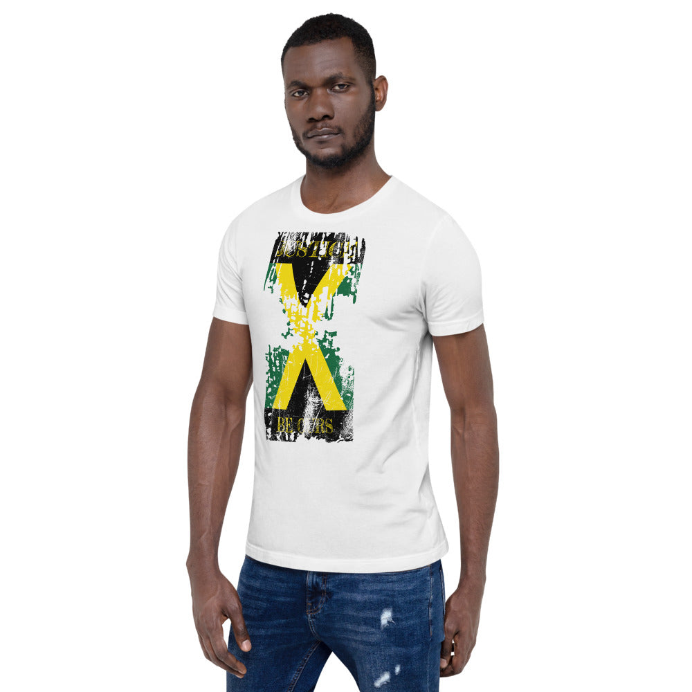 Jamaican Grunge Short-Sleeve Unisex T-Shirt